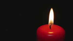 funeral candle 1